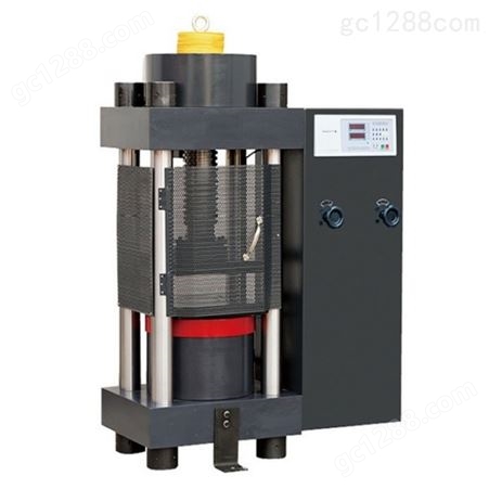 YES-3000电液式数显压力试验机(电动丝杠)高强混凝土抗压试验